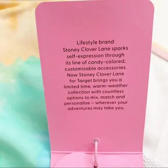 Stoney Clover Lane x Target Colab Rainbow Tie Dye One Piece Swimsuit Size XS New - Picture 13 of 16